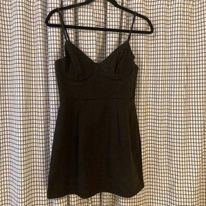 Mini Black Dress - Princess Polly